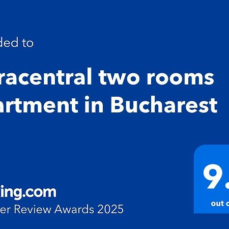 Ultracentral Two Rooms Apartment In Bucureşti Exterior foto